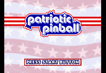 Patriotic Pinball Title Screen